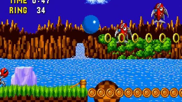 Sonic 1 Beta Remake смотреть онлайн