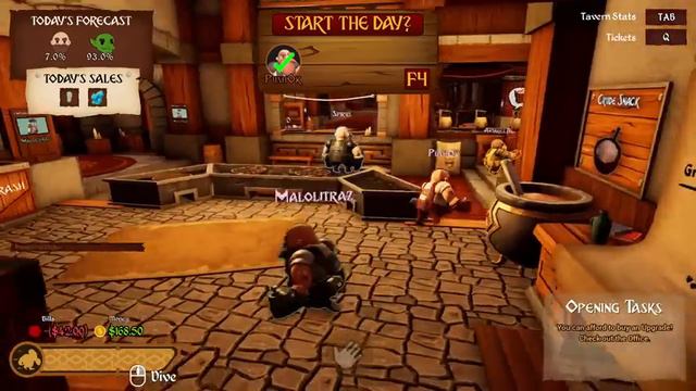 Bronzebeard's Tavern - Первый взгляд