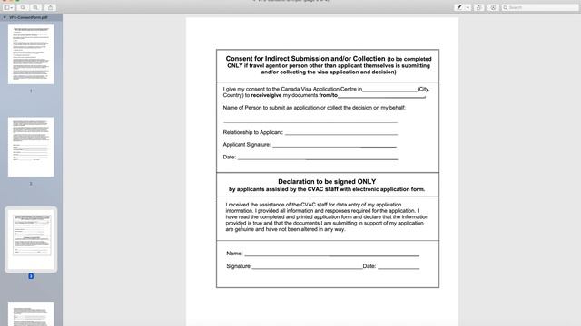 How To Fill VFS Consent Form For Biometric Appointment at Canada Visa Application Centre (VFS India смотреть онлайн