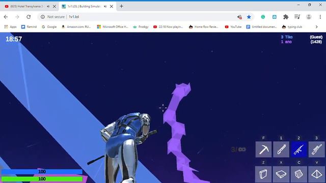 1v1 LOL Building Simulator, Battle Royale & Shooting Game Google Chrome 2020 06 27 14 25 26 смотреть онлайн