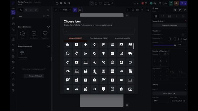 Design A Beautiful Food App Ui In Flutterflow With No Code! смотреть онлайн