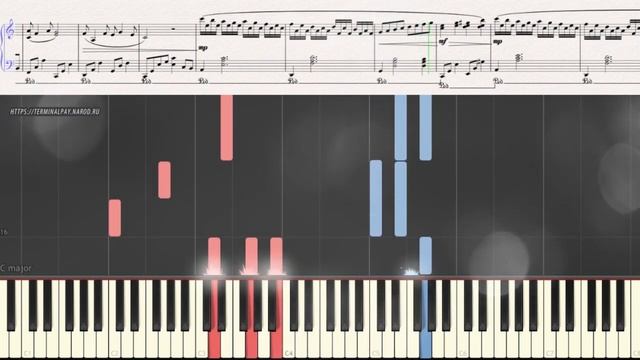 Enchanted Waterfall – Martha Mier (Ноты и Видеоурок для фортепиано) (piano cover) смотреть онлайн
