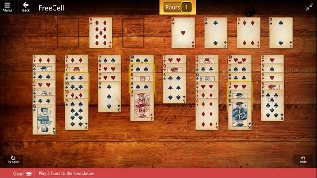 Wild West / FreeCell: Play 3 Fours to the Foundation смотреть онлайн