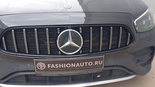 Решетка радиатора GT Mercedes E-Class Coupe C238 рестайлинг хром