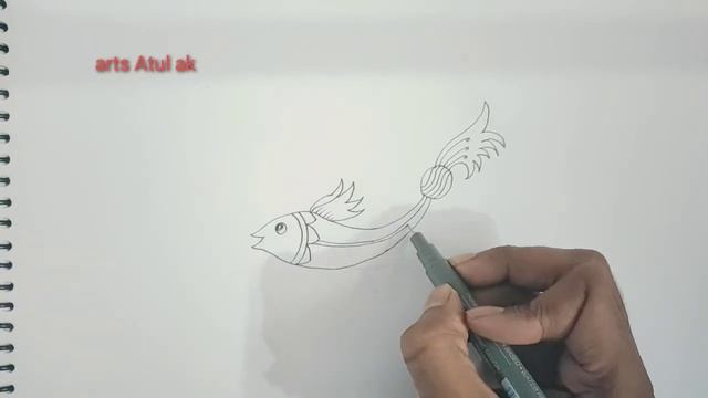 #fish #sketch #drawing how to draw a fish drawing tutorial | fish drawing | fish ? sketching смотреть онлайн