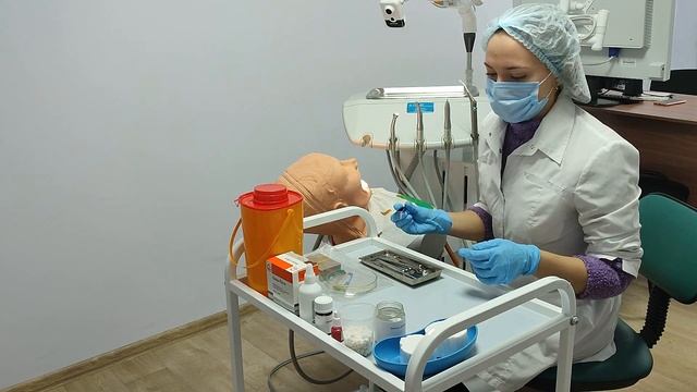 Станция "Пломбирование кариозной полости". Первичная специализированная аккредитация смотреть онлайн