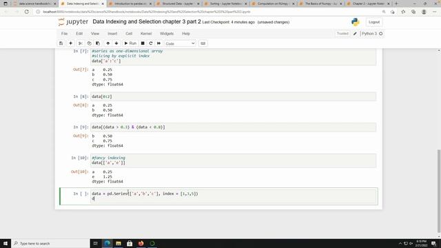 Python Data Science Handbook: full text in Jupyter Notebooks CH 3 смотреть онлайн