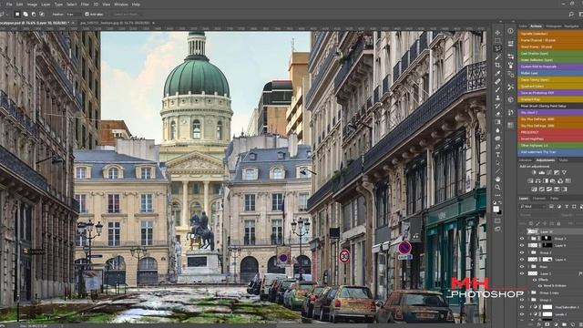 Apocalyptic city - Photoshop Manipulation Tutorial #21 смотреть онлайн