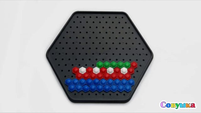 Парусник | Детская игра мозаика | Схема мозаики смотреть онлайн