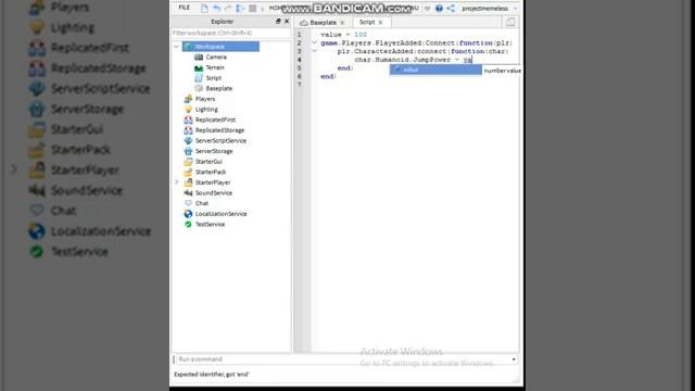 How to make JumpPower (Roblox Studio Scripting) смотреть онлайн