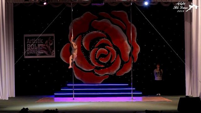 Лера Рузаева "I'd wanna be me too!" (Pole Dance version) So beautiful and wild))) смотреть онлайн