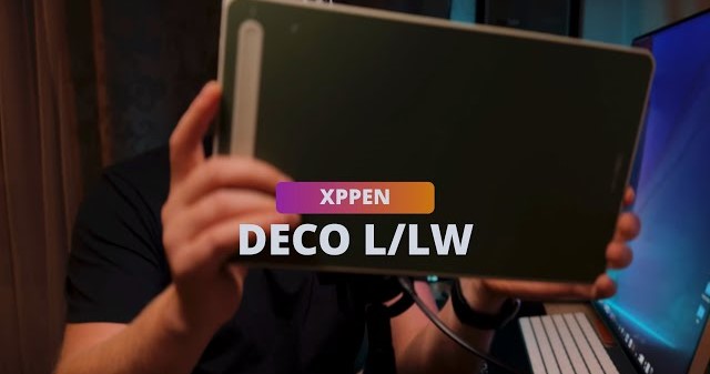 Идеальная ретушь с помощью графического планшета XPPen Deco L смотреть онлайн
