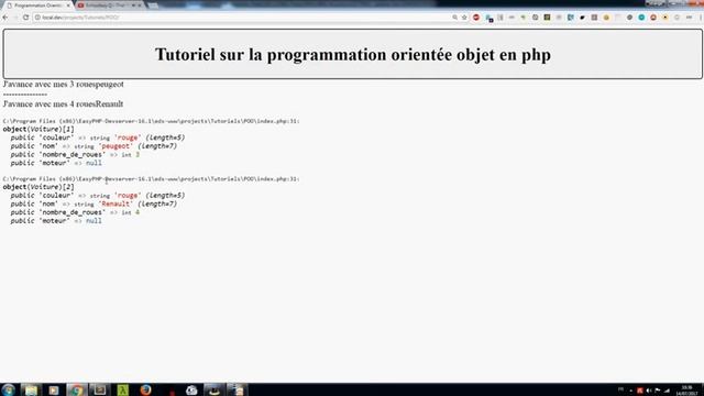 [PHP : POO] : Notre première class (Voiture) смотреть онлайн