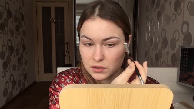 Окрашивание БРОВЕЙ в домашних условиях | Оформление бровей краской | Окрашивание ресниц смотреть онлайн