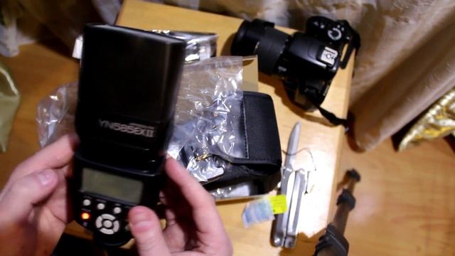Вспышка Yongnuo Speedlite yn-565ex ii смотреть онлайн