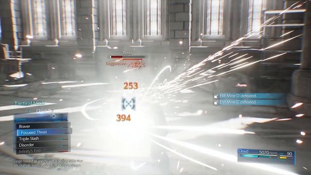Final Fantasy 7 Remake - Vs Reno HARD (No Damage) смотреть онлайн