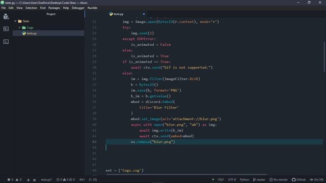 Discord.py Tutorial | Using an API to Filter Images смотреть онлайн