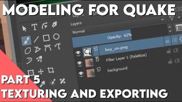 Modeling For Quake - Part 5 - Texturing And Exporting