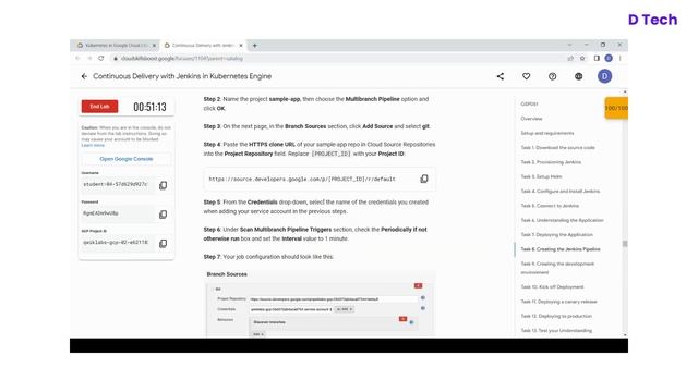 Continuous Delivery with Jenkins in Kubernetes Engine || Cloudskillboost Kubernetes in Google Cloud смотреть онлайн