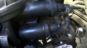 замена термостата Dodge Caliber. Часть-2