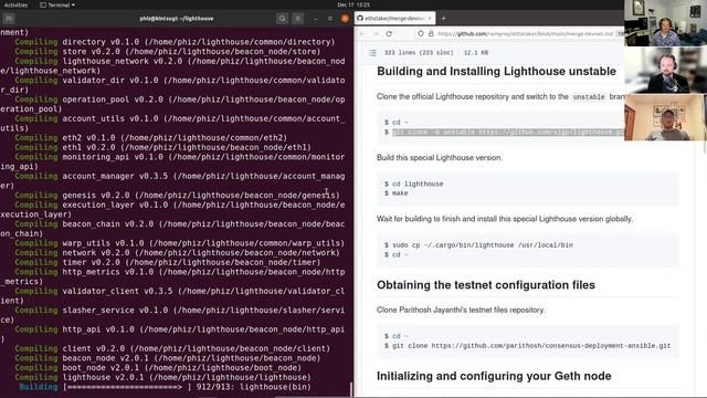 1 of 2 Getting started on the Kintsugi Merge Testnet for the Ethereum Beacon Chain смотреть онлайн