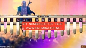 👩🚀Star Wars: The Mandalorian Theme | Easy | Kalimba Tabs in Description