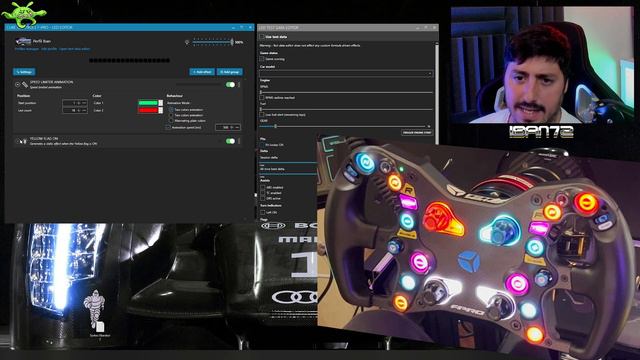 ?CUBE CONTROLS FPRO + SIMHUB, configuración de efectos visuales! смотреть онлайн