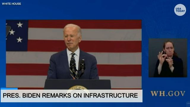 President Biden Remarks On Infrastructure In Pittsburgh | USA Today