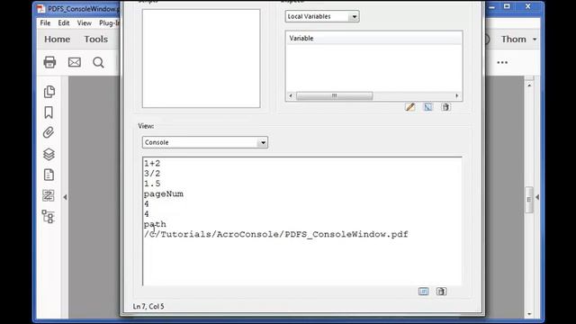 The Acrobat JavaScript Console Window (Your New Best Friend) смотреть онлайн