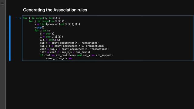 Tutorial 1: Part 3C: Coding the apriori algorithm in Python смотреть онлайн