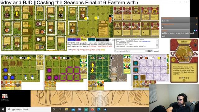 Agricola Seasons Final - Casting with BJD and Sid смотреть онлайн