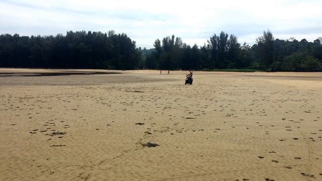 Тайланд. На байке по побережью после отлива