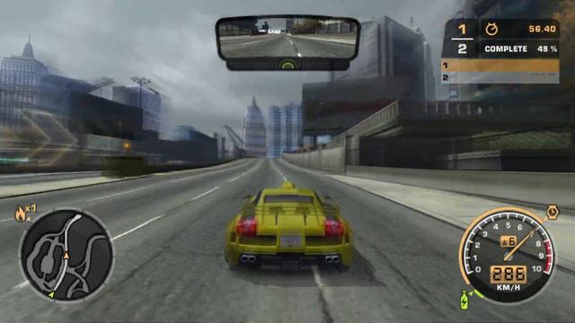 NFS: Most Wanted 2005 - Lamborghini Gallardo - Sprint QHD смотреть онлайн