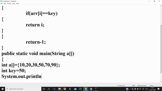 Linear Search on java || java searching program|| java tutorial for begineers || Supritech #techtal смотреть онлайн