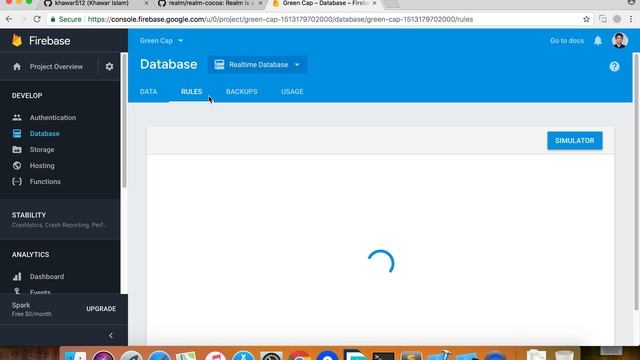 FirebaseDatabase Listener at failed permission denied смотреть онлайн