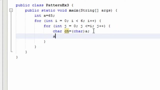 Java programming pattern with Example 4(nested loop)| JAVA PIVOT смотреть онлайн
