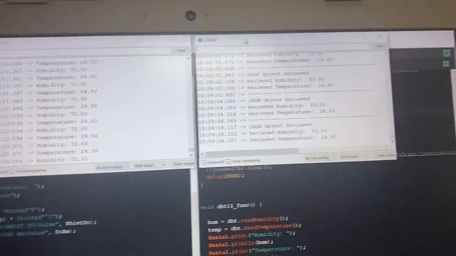 Communicate ESP8266 with Arduino 2560 board, send data to Google's Firebase, by Json string. смотреть онлайн
