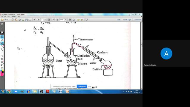 M Sc I-Practical 3-Steam Distillation смотреть онлайн