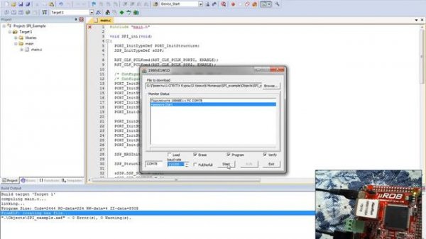 Урок 7: Milandr UART bootloader