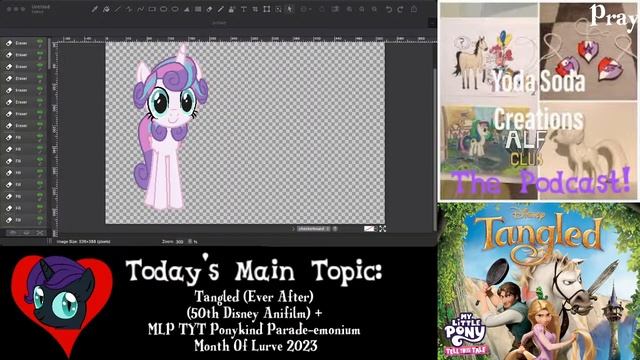 Yoda Soda Creations: The Podcast! - Tangled | #disney #50thAnifilm #MonthOfLurve2023 смотреть онлайн