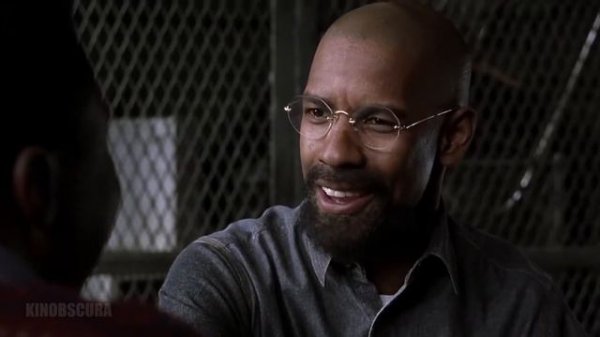 The Hurricane (1999) - Lesra Visit Rubin Carter in Prison