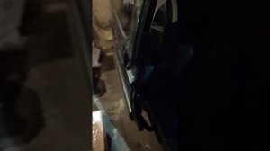 CITROEN BERLINGO  снятие задних карт и замена задней ручки(1)