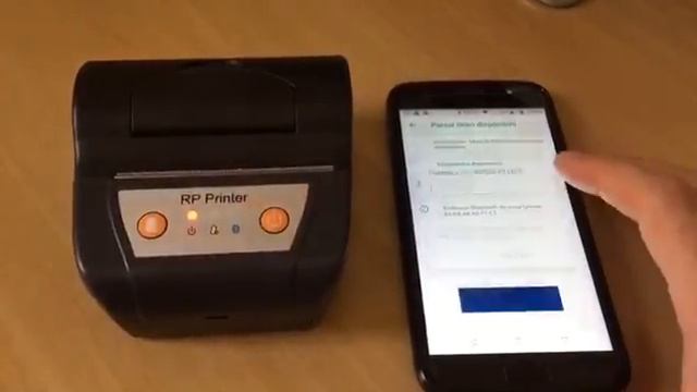 Como parear RP Printer смотреть онлайн