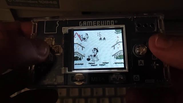 Wolf and Eggs Gameplay - Nu, pogodi - ELEKTRONIKA Old Game on Gamebuino смотреть онлайн