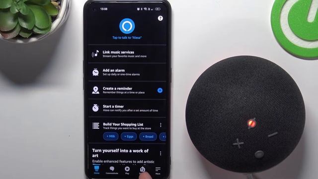 AMAZON Alexa Echo Dot | Как настроить громкость голосового помощника AMAZON Alexa Echo Dot смотреть онлайн