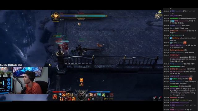 Stoopzz Passes One Of His Favorite Abyss Dungeons In Lost Ark. Floor POV #2.  Stoopz 바닥 POV 심연 던전 #
