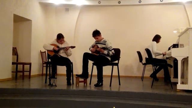 М. Дремлюга «Лирическая песня» - домра - дуэт смотреть онлайн