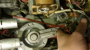 Магнитофон АЙДАС 9М- работа кинематики  reel tape recorder Aidas