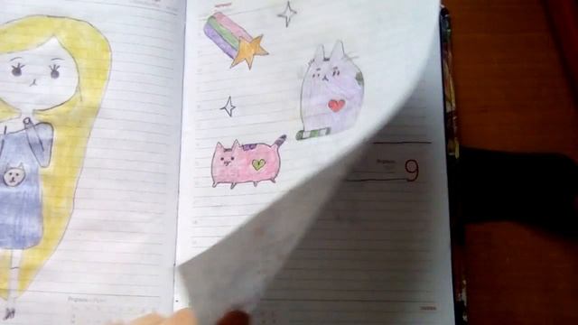 Мои рисунки ( моя тетрадь для рисования ) часть 2 смотреть онлайн