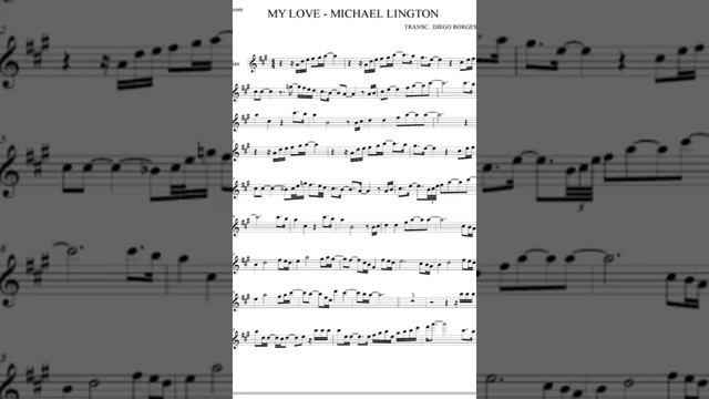 My Love - Michael Lington смотреть онлайн